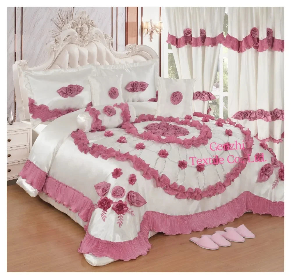 2025 New 10 Pieces Wedding Set Quilt